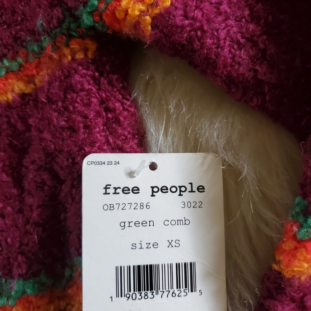 Free People Best Day Ever Sweater Size XS New with Tags - Picture 9 of 13